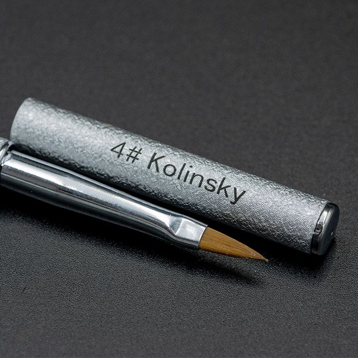 Pincel para Acrílico #4 Kolinsky Classic Stroke MC Nails