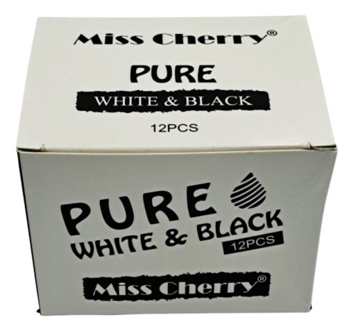 Gel Miss Cherry Blanco Y Negro Pack Con 12 Pz_2