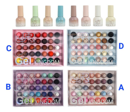 Gama Gel Semipermanente Jr 35 Pz Kingdom 10 Ml Gelish_1