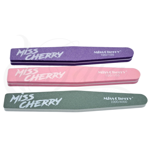 Kit Limas para uñas MISS CHERRY estuche 6pz sponge paquete_1