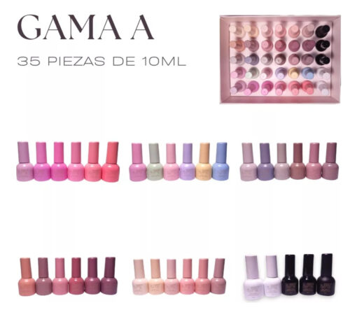 Gama Gel Semipermanente Jr 35 Pz Kingdom 10 Ml Gelish_2