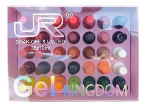 Gama Gel Semipermanente Jr 35 Pz Kingdom 10 Ml Gelish_10