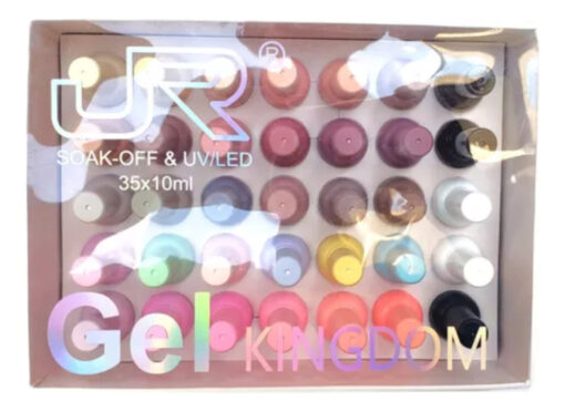 Gama Gel Semipermanente Jr 35 Pz Kingdom 10 Ml Gelish_4