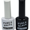 Gel Miss Cherry Blanco Y Negro Pack Con 12 Pz_0