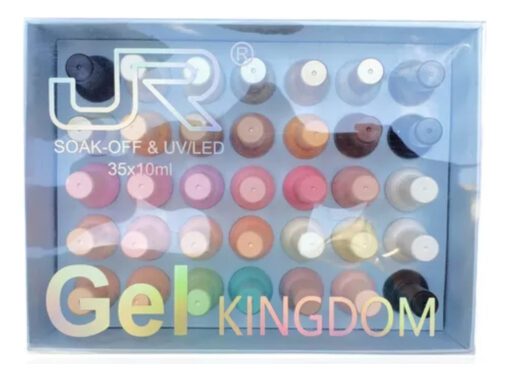 Gama Gel Semipermanente Jr 35 Pz Kingdom 10 Ml Gelish_15