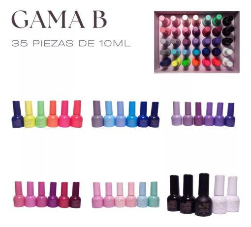 Gama Gel Semipermanente Jr 35 Pz Kingdom 10 Ml Gelish_5