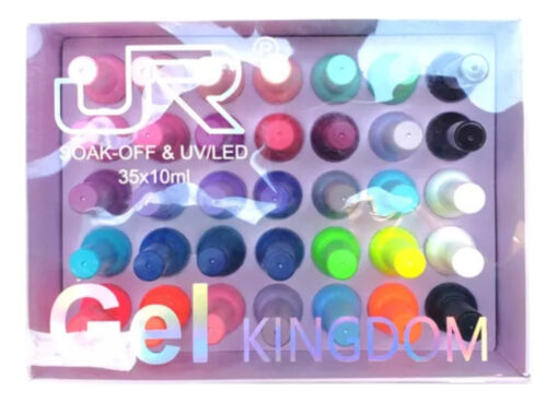 Gama Gel Semipermanente Jr 35 Pz Kingdom 10 Ml Gelish_7