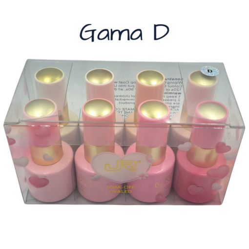 Gama Gel Semipermanente JR 8 Pz De 15 ml - Elige Gama_18