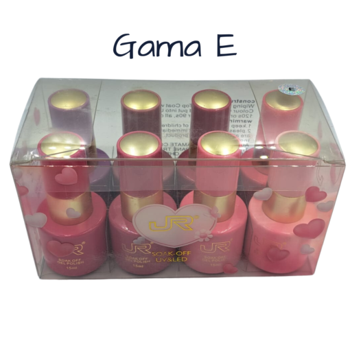 Gama Gel Semipermanente JR 8 Pz De 15 ml - Elige Gama_22