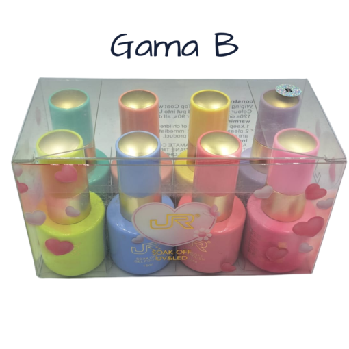 Gama Gel Semipermanente JR 8 Pz De 15 ml - Elige Gama_11